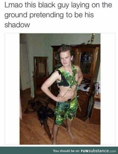Wonder how far they can go with this, but bruh this costume is hella creative