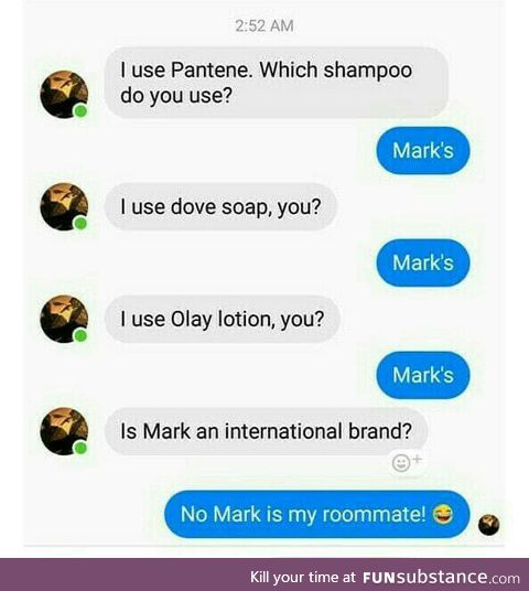 And he has some international brands