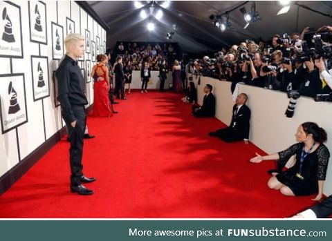 These specially trained people tell stars where to stop on the red carpet