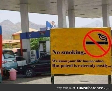 No smoking