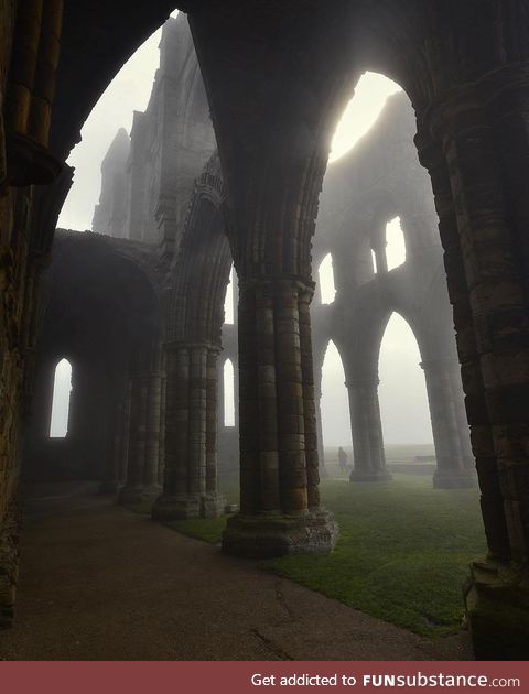 Whitby abbey ruins