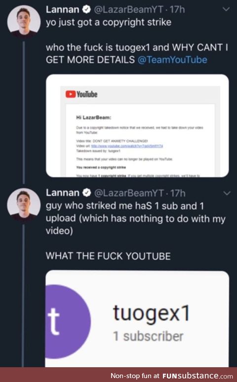 Youtube’s copyright problem