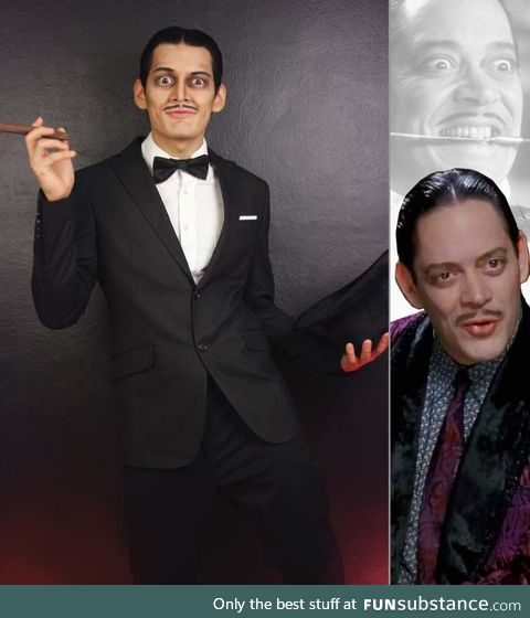 J Stryker - Gomez Addams Cosplay