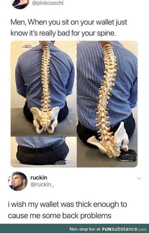 Need a thicker wallet
