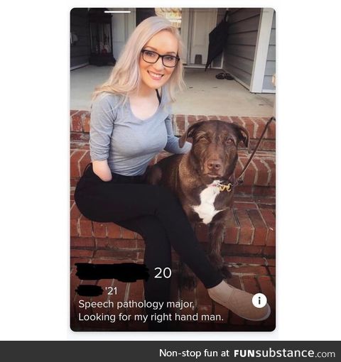 Gotta hand it to her