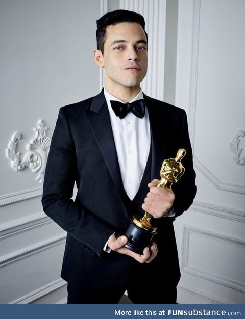 He truly deserves it. Congratulations Rami Malek!