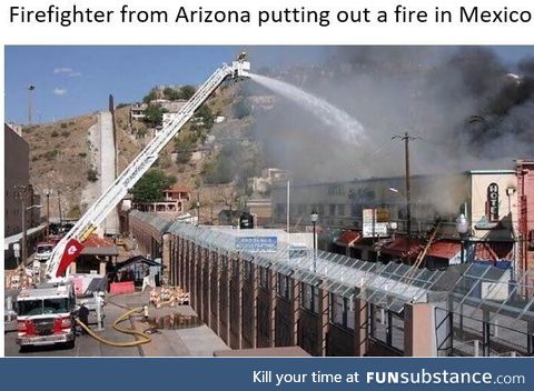 Sometimes you just gotta put out the fire
