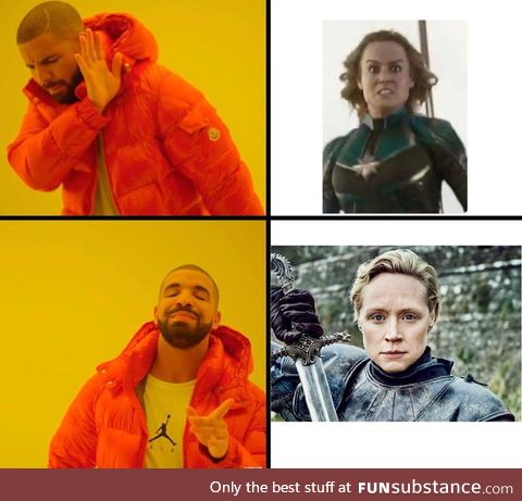 How Badass female characters should be