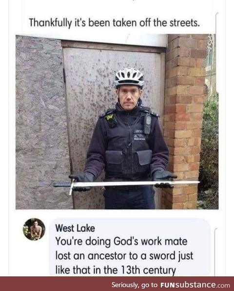 That's some good police work over there