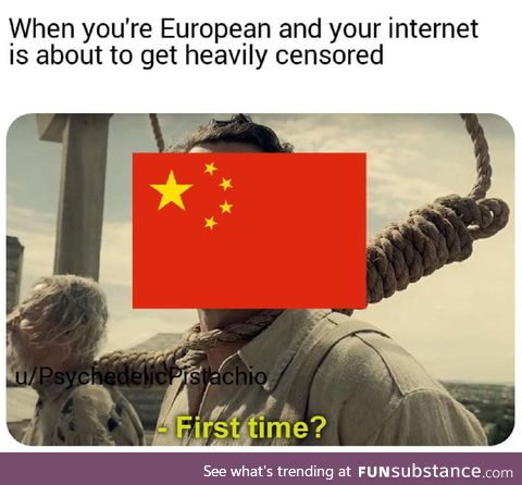 First time