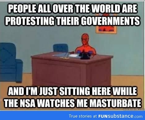 Protests everywhere