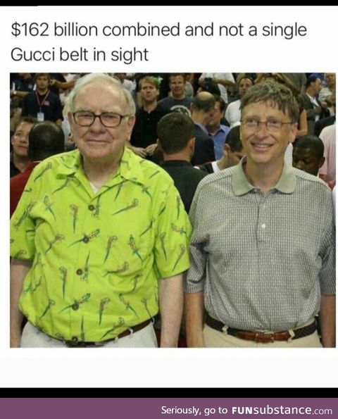 Who is Gucci? - Bill Gates, probably