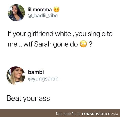 Sarah plays no games