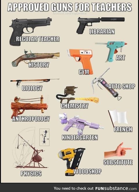 If teachers had guns!