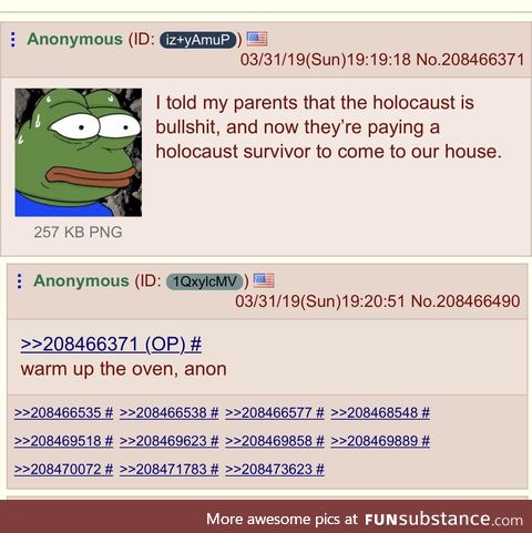 Anon tries to redpill his parents