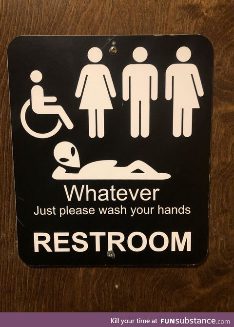 This sign at my local pub