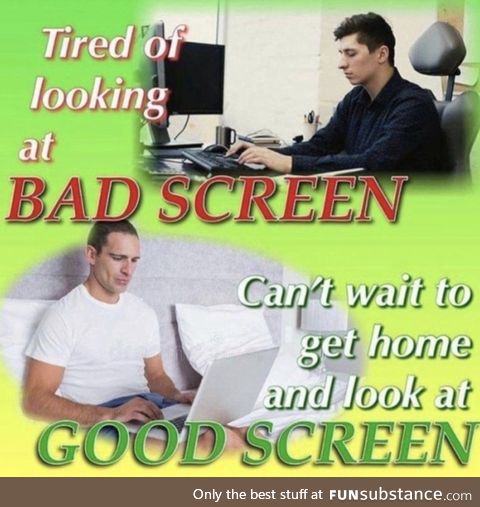 Bad screen is bad