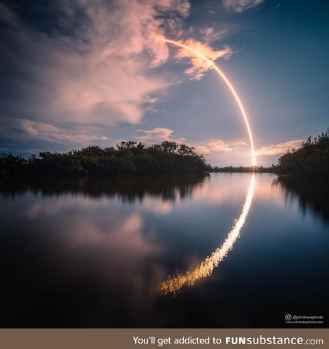 Spacex falcon 9 rocket launch