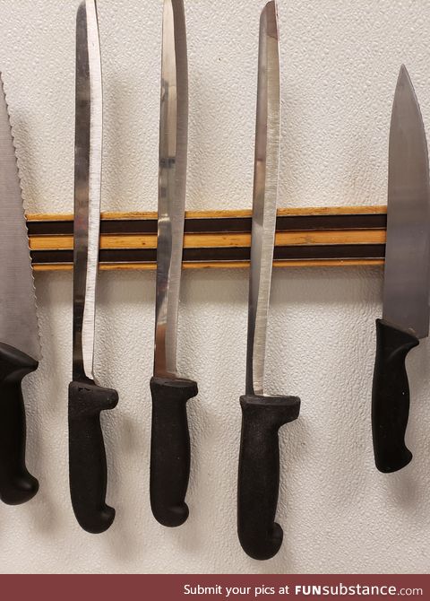 Well worn knives