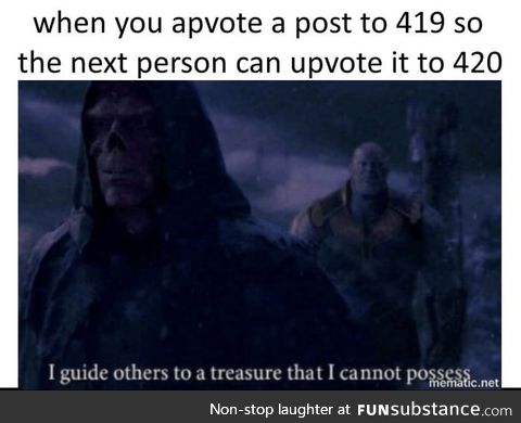 For the greater good, comrades