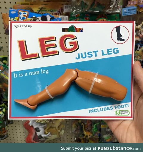 Need a leg? Or break a leg?