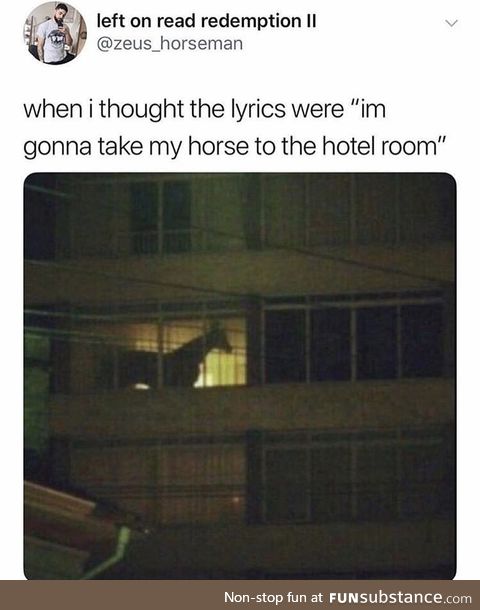 “I’m gonna riiiiiddeee til I can’t no more”