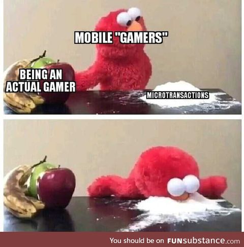 These damn mobile gamers