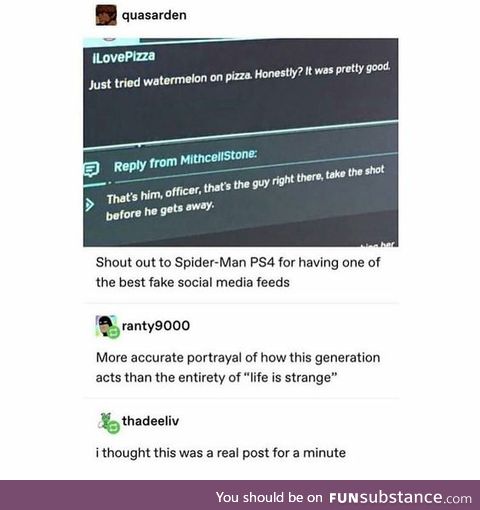 I was fooled