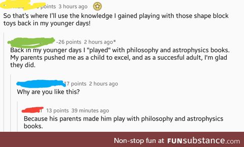 or is very smart