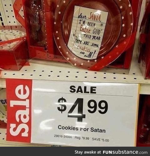 Hey, Satan’s gotta eat too