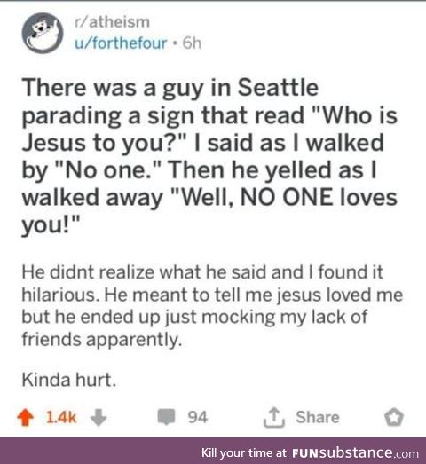 No one