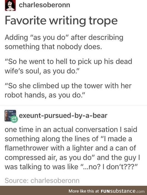 Eating hands, as you do