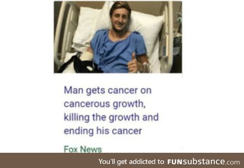 His cancer has cancer