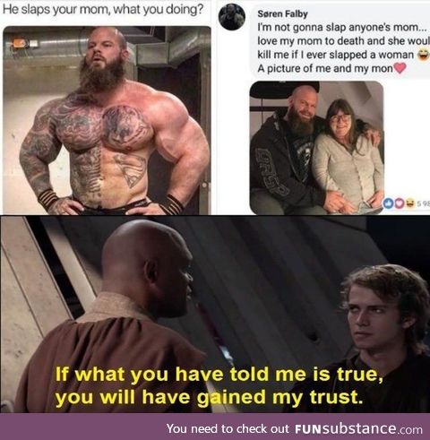 I trust you