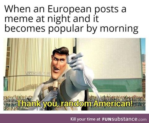 Americans! Thank you