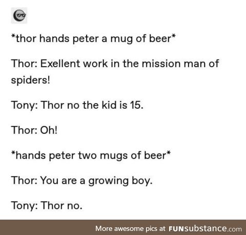I want more Avengers and Peter interactions, dammit