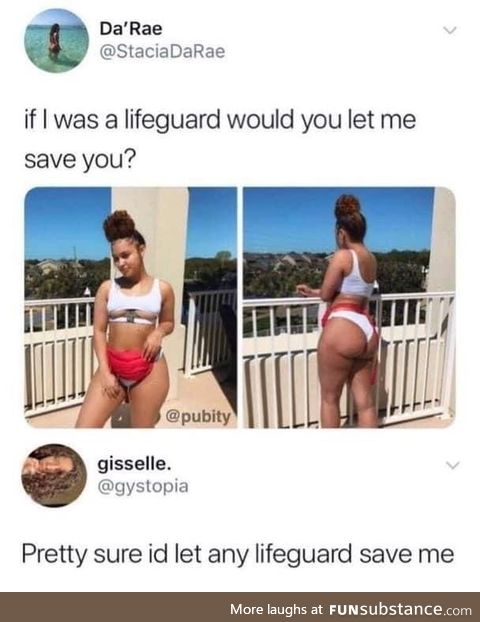 I'm not sure if it's an appropriate lifeguard uniform.