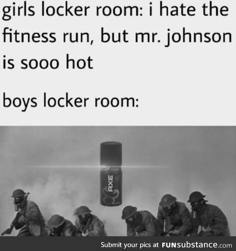 Masks on boys!