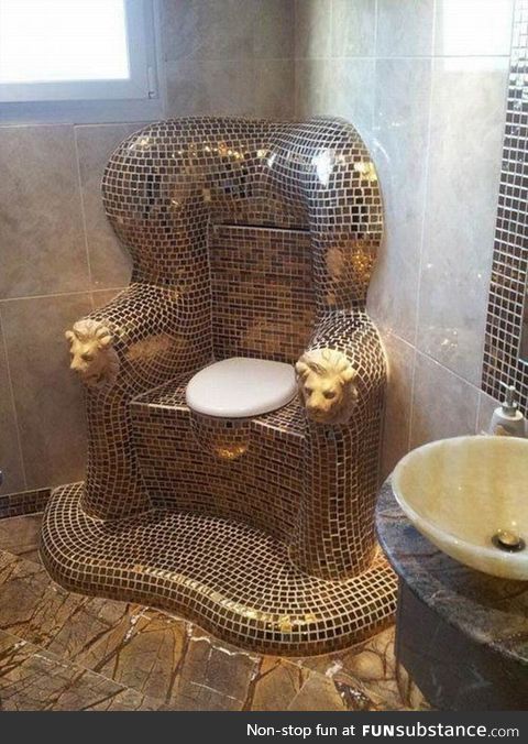 Now that’s a throne