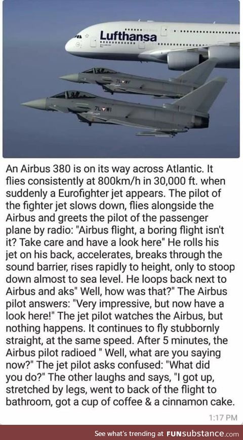 A pilots life for me