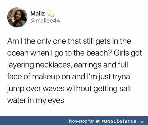 All the time