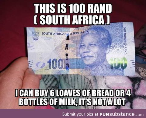 What can you buy with 100 where you're from?