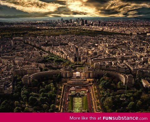 Paris looking pretty majestic