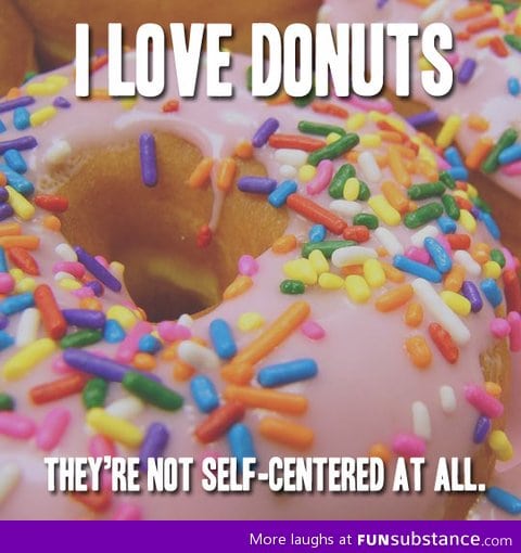 Why I love donuts