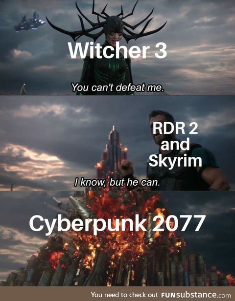 The only way a game can be better than Witcher 3 is if CD Project Red outdid themselves