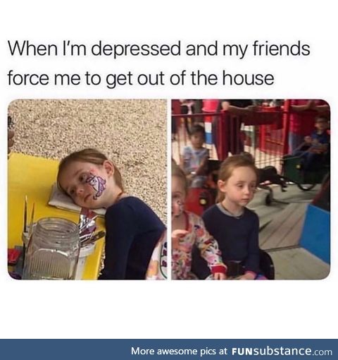I am legit not having a good time