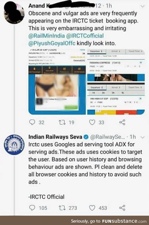 You've just been served [relevant ads to your interests...]