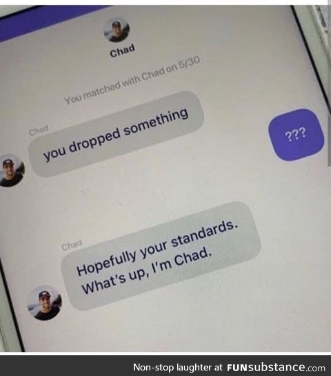 dropped