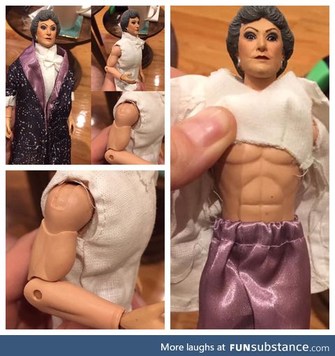 Who knew Bea Arthur was so ripped