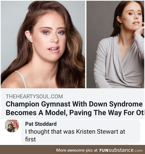 I thought it was her too.
